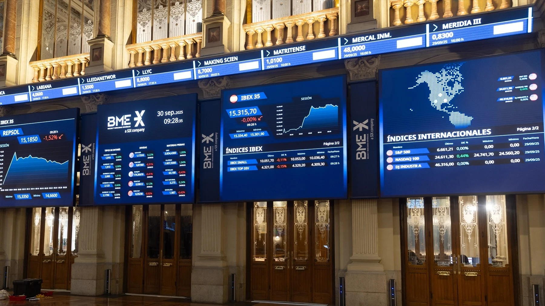 Ibex 35 Oriente Próximo