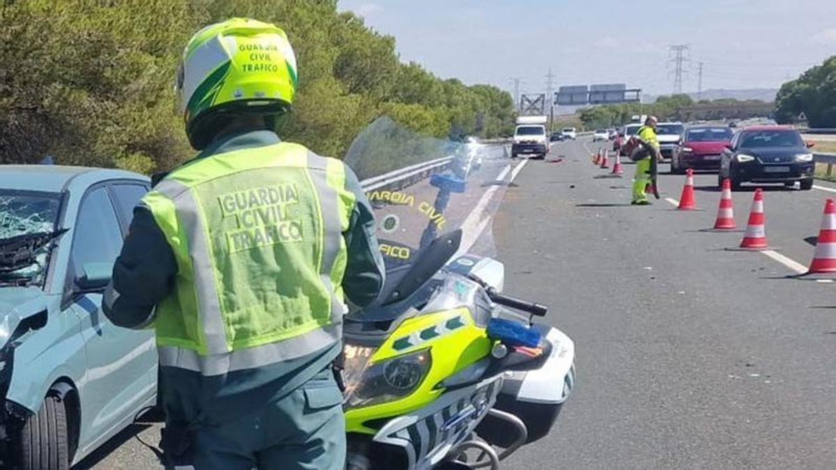 Moguer A-494 accidente