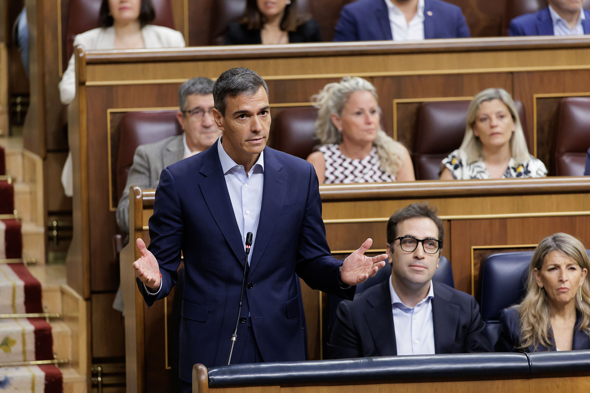 Pedro Sánchez, Irán, España